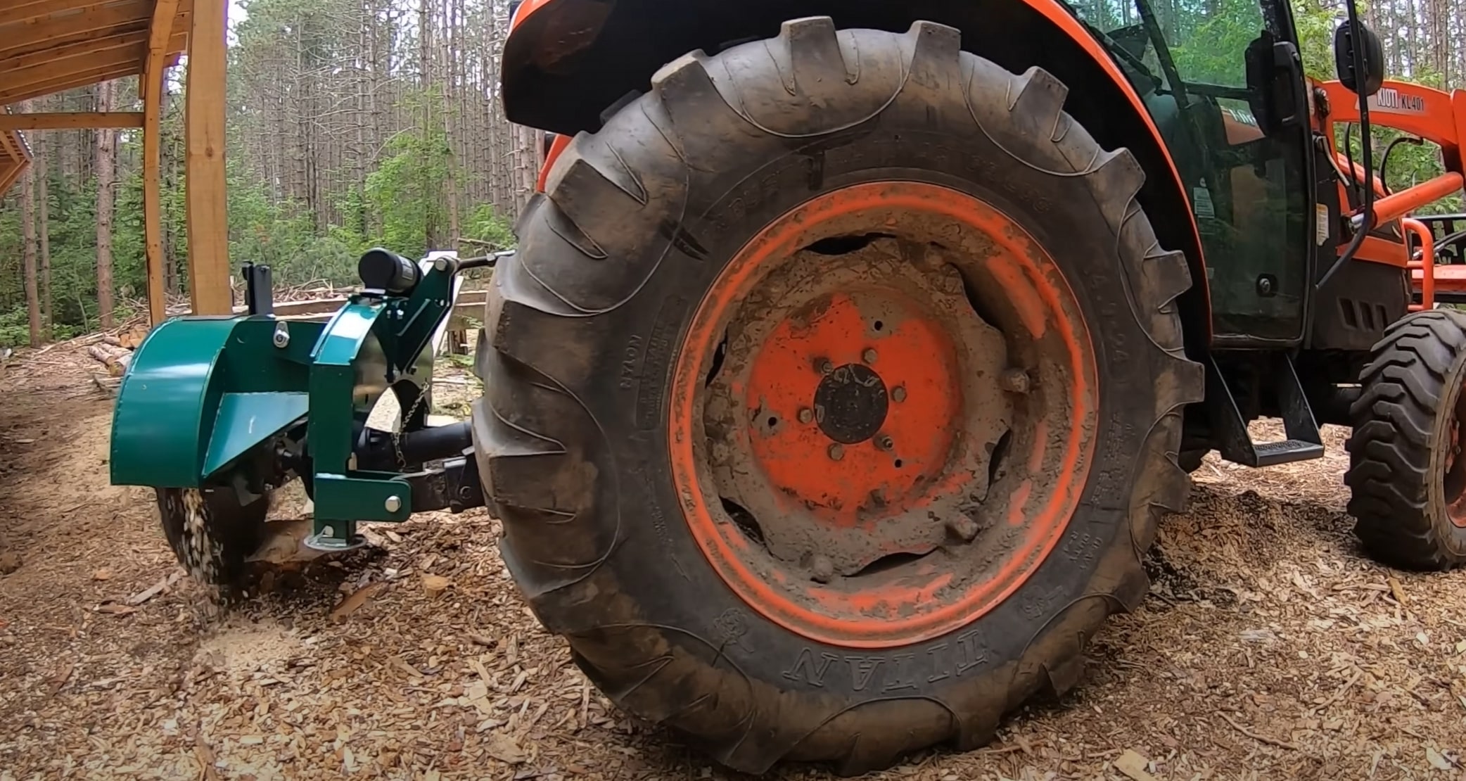 Professional stump grinding service removing tree stumps